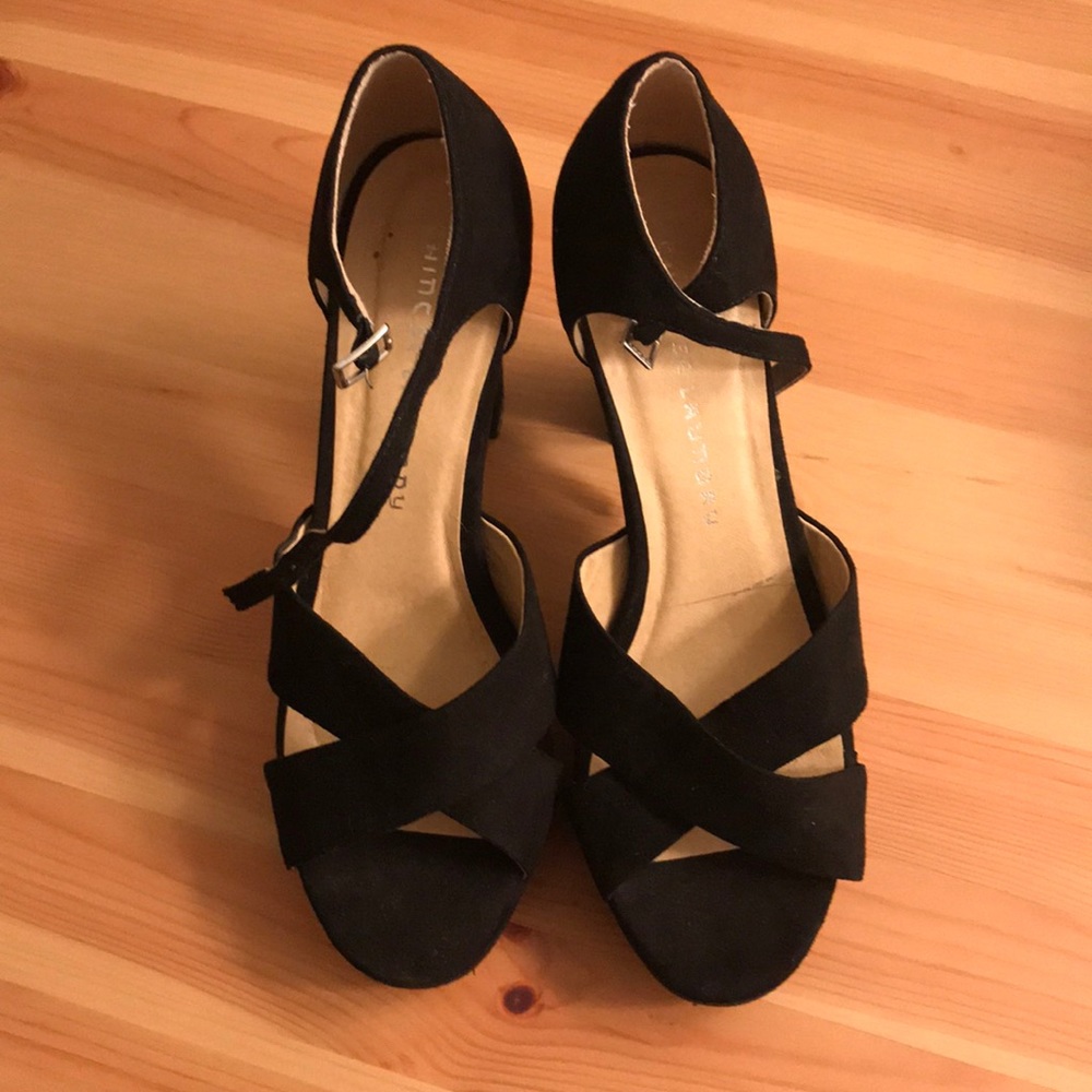 Black Suede Heels